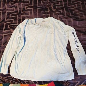 Vineyard Vines XL Light Blue Women's Shirt